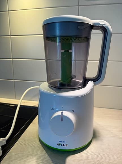 Philips Avent matberedare 2 i 1 – kombinerad ångkokare & mixer
