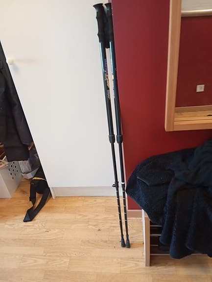 Justerbara vandringstavar