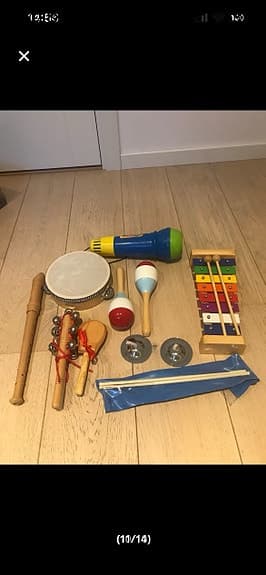Musikinstrument leksaksset