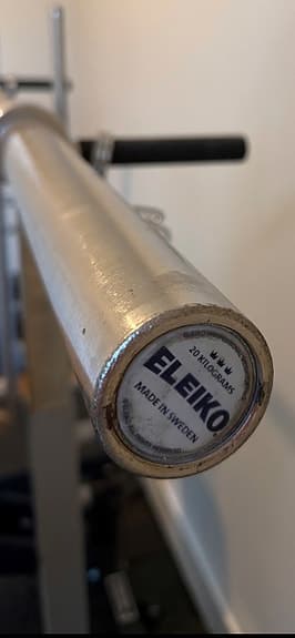 Eleiko skivstång 20kg