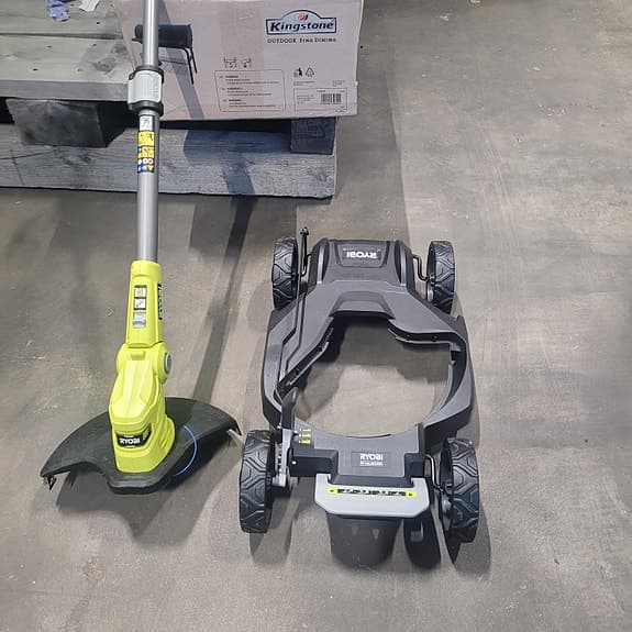 Ryobi 3‐i‐1 gräsklippare och trimmer 18 V RY18LMC30