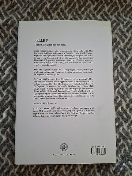 Pelle P – Seglare, designer och vinnare bok av Bengt Jörnstedt
