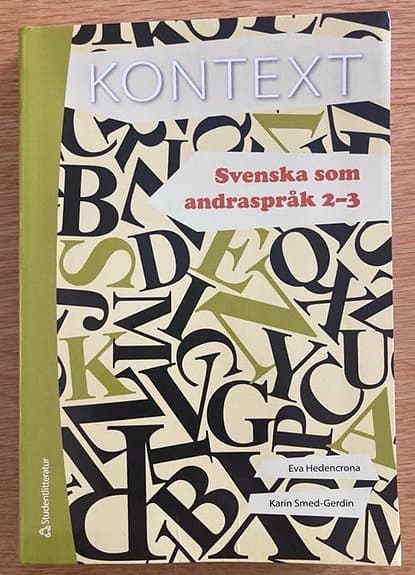 Kontext Svenska som andraspråk 2–3 lärobok