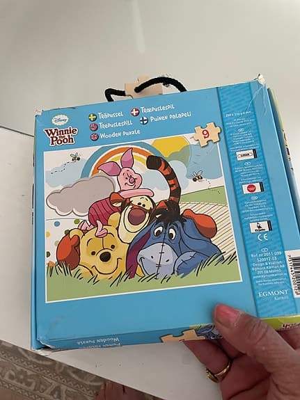 Disney Winnie the Pooh träpussel 9 bitar