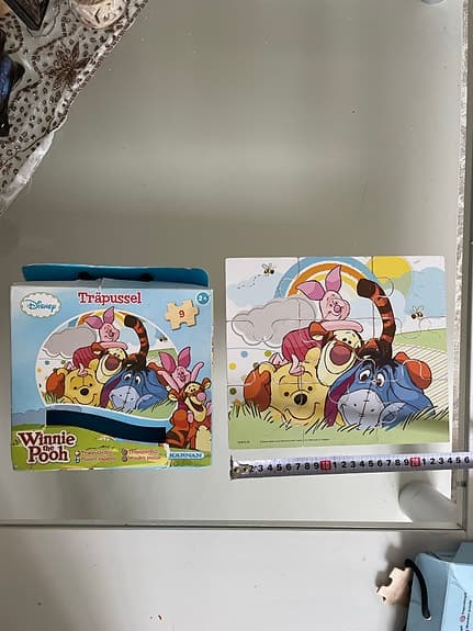 Disney Winnie the Pooh träpussel 9 bitar