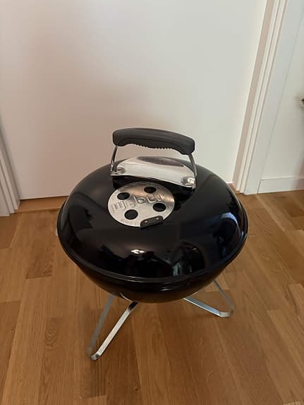 Weber Smokey Joe klotgrill svart 37cm