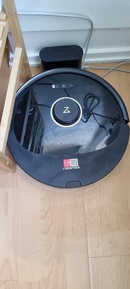 Roborock robotdammsugare svart