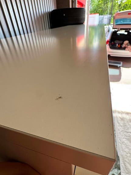 MALM byrå 6 lådor, vit