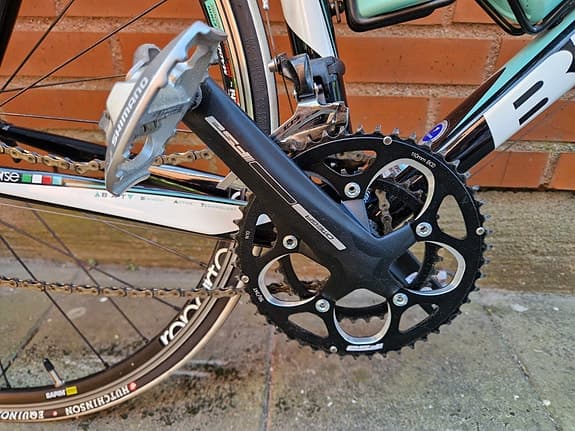 Bianchi landsvägscykel 55 cm svart/vit