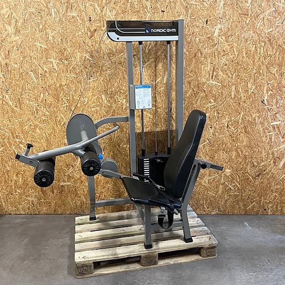 2st Benmaskiner Nordic Gym Benspark & Sittande Lår Curl
