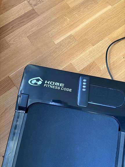 Home Fitness Code gåband/löpband svart