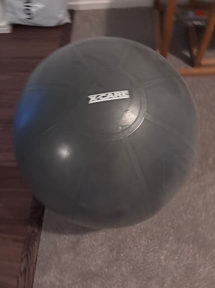 X-Care pilatesboll grå