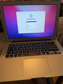 Apple MacBook Air 13 tum silver laptop