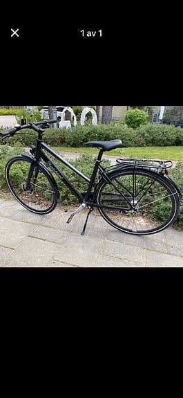 Bianchi stadscykel svart