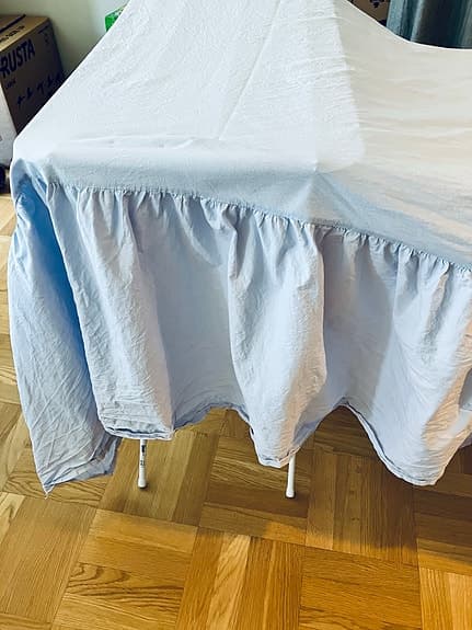 Sängkappa från Jotex, ljusblå. 90x200
