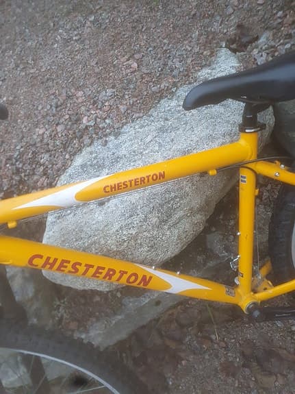 Herrcykel chesterton 26tum terrängcykel med skivbroms bak och fram