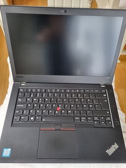 Lenovo ThinkPad laptop 14 tum svart
