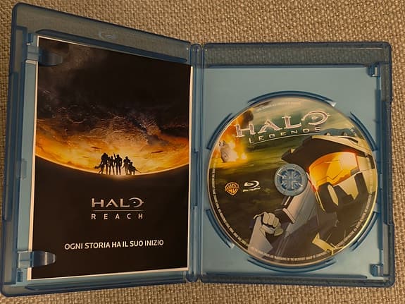 Halo Legends blu-ray film