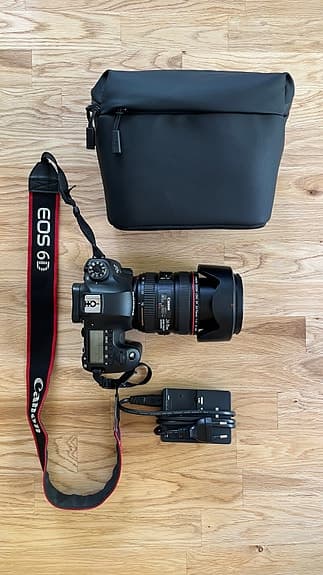 Canon EOS 6D med Canon EF 24–70mm f/4L IS USM