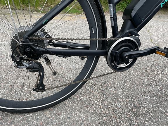 MADE elcykel – Shimano Steps – 46 cm ram – 1061 km – fint skick