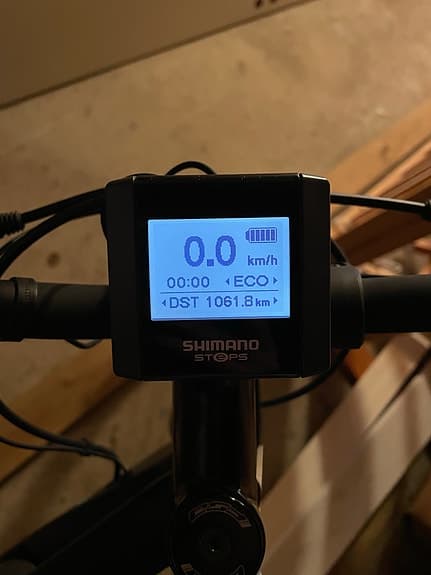MADE elcykel – Shimano Steps – 46 cm ram – 1061 km – fint skick