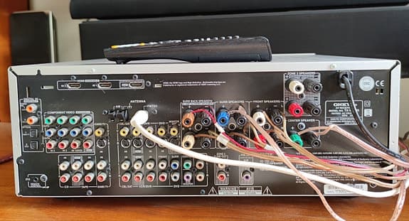 Onkyo Receiver & Fjärrkontroll