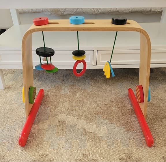 Babygym i trä