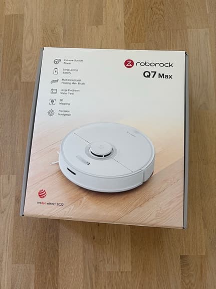 Roborock Q7 Max robotdammsugare vit