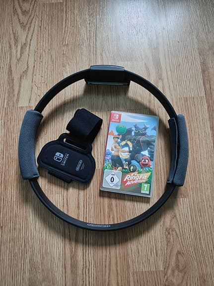 Nintendo Switch Ring Fit Adventure spel