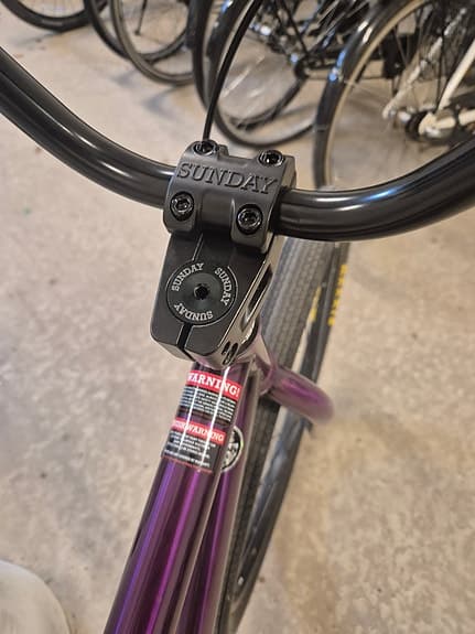 sunday bmx cruiser