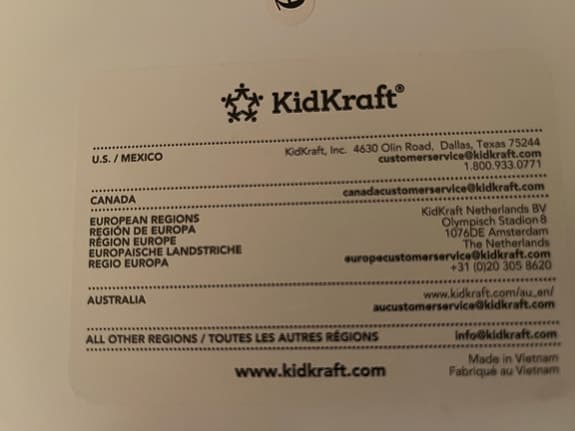 Förvaringsbänk från KidKraft