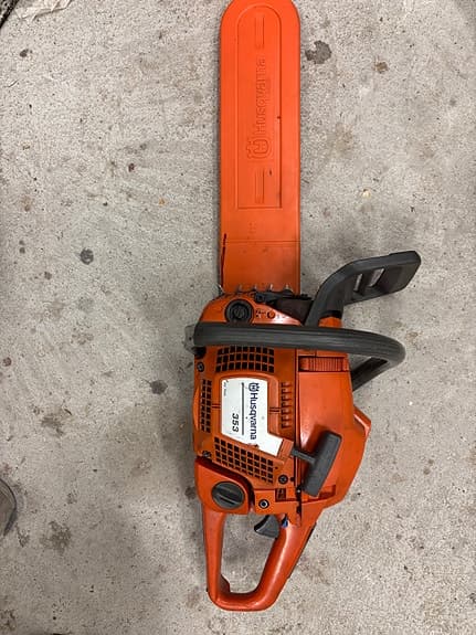 Husqvarna 353motorsåg orange