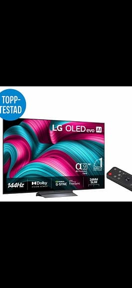 LG OLED 77" evo AI 4K Smart TV helt ny bäst i test
