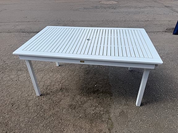 Da’core trädgårdsbord vitt