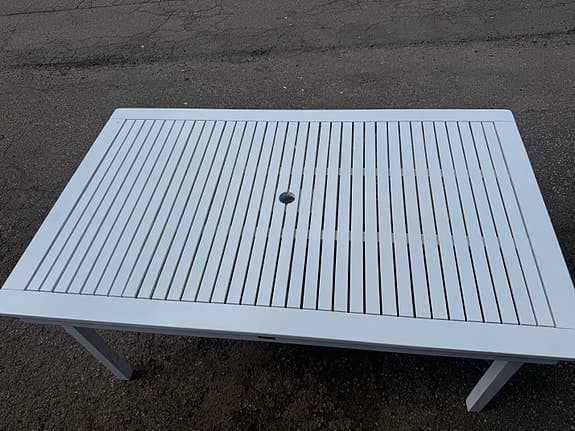 Da’core trädgårdsbord vitt