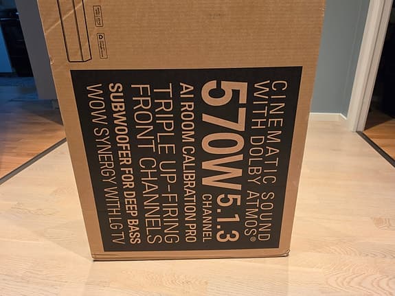 LG NS90TY soundbar helt ny