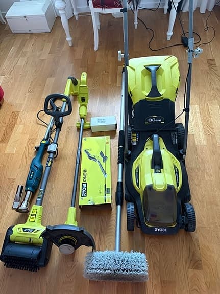 Ryobi trädgårdsset - Allt du behöver för att sköta din trädgård.