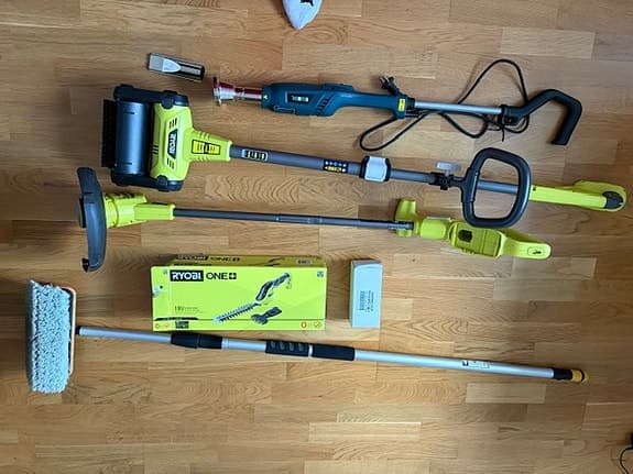 Ryobi trädgårdsset - Allt du behöver för att sköta din trädgård.