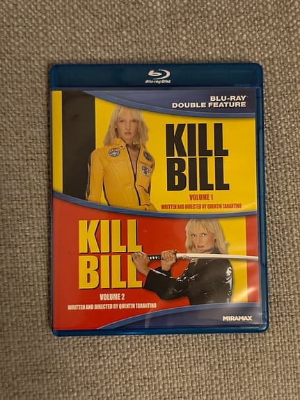 Kill Bill volume 1 + 2 (blu-ray film)