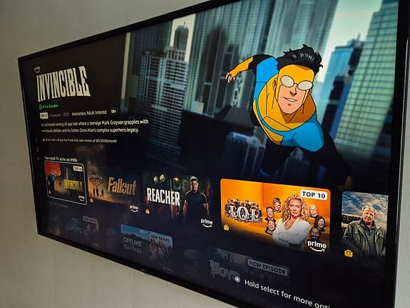 LG 55" 4K Smart TV HDR-10 WiFi Netflix YouTube alle apps