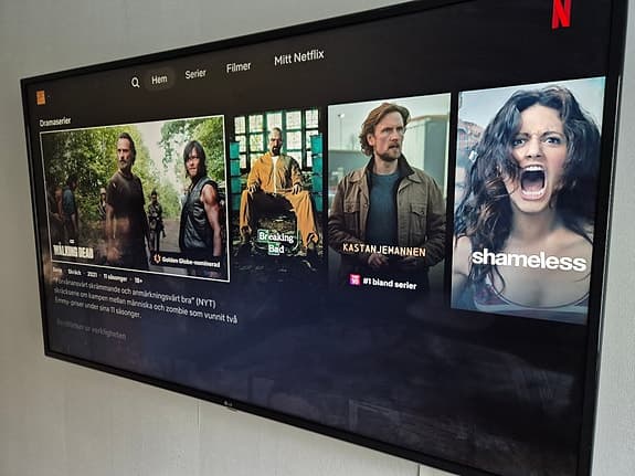 LG 55" 4K Smart TV HDR-10 WiFi Netflix YouTube alle apps