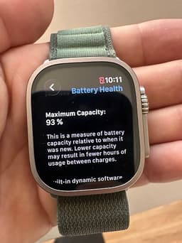 Apple Watch Ultra 49mm Titanium – mycket fint skick