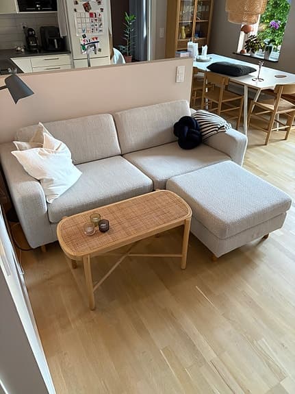 Bolia Scandinavia 2 1/2 sits + puff 70x70