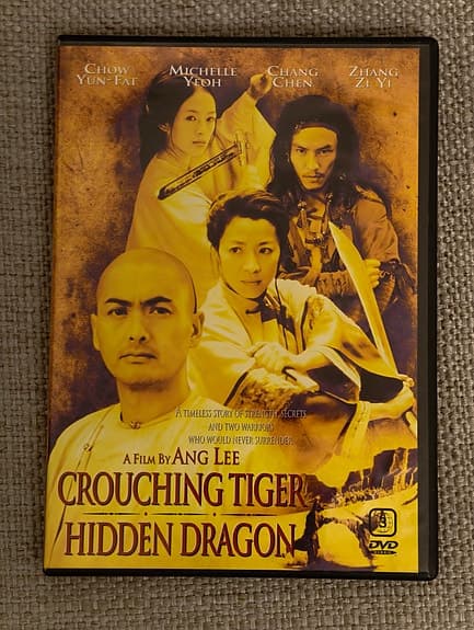 Crouching Tiger Hidden Dragon DVD region 3