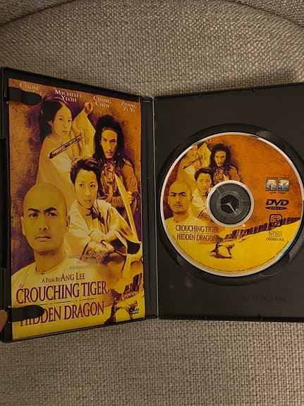 Crouching Tiger Hidden Dragon DVD region 3