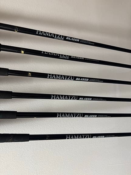 Hamatsu Blazer golfklubbor järnset svart