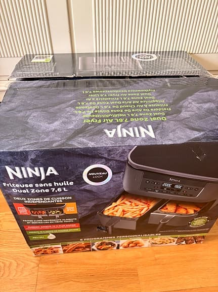 Ninja Dual Zone Airfryer 7,6 L - oanvänd