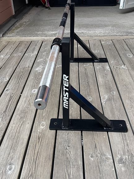 Master Fitness Chin Up Bar Silver – Chinsräcke