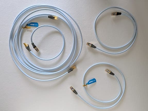 Supra CAT8 Ethernet-kabel - 4 m