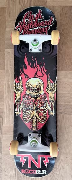 Skateboard 53 mm hjul